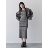 リボンドロストスリーブシャイニーシアーシャツ | MURUA | 詳細画像15 