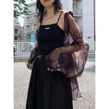 ボリュームスリーブシャイニーシアーシャツ | MURUA | 詳細画像19