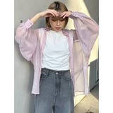 ボリュームスリーブシャイニーシアーシャツ | MURUA | 詳細画像50