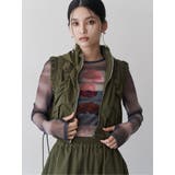 カーキ | シャーリングフードベスト【セットアップ着用可】 | MURUA