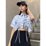 バイカラーシャーリングシャツ | MURUA | 詳細画像11 