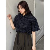 バイカラーシャーリングシャツ | MURUA | 詳細画像14 