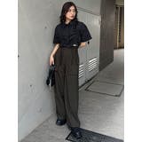 バイカラーシャーリングシャツ | MURUA | 詳細画像17 