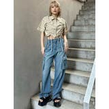 バイカラーシャーリングシャツ | MURUA | 詳細画像21 