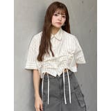 バイカラーシャーリングシャツ | MURUA | 詳細画像24 