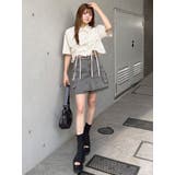 バイカラーシャーリングシャツ | MURUA | 詳細画像25 