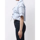 バイカラーシャーリングシャツ | MURUA | 詳細画像28 