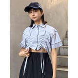 バイカラーシャーリングシャツ | MURUA | 詳細画像3 