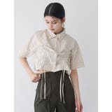 バイカラーシャーリングシャツ | MURUA | 詳細画像6 