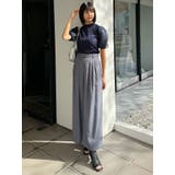 ラメピンストライプタックワイドパンツ | MURUA | 詳細画像28