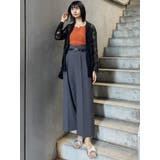 フェイクレザーベルトハイウエストパンツ | MURUA | 詳細画像16