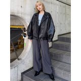 フェイクレザーベルトハイウエストパンツ | MURUA | 詳細画像4