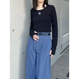 フェイクレザーベルトハイウエストパンツ | MURUA | 詳細画像9