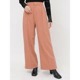 オレンジ | サイドタックワイドパンツ【セットアップ着用可】 | MURUA