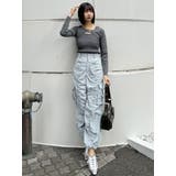 シャーリングカーゴパンツ【セットアップ着用可】 | MURUA | 詳細画像38 