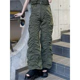 カーキ | シャーリングカーゴパンツ【セットアップ着用可】 | MURUA