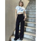 パイピングラインパンツ | MURUA | 詳細画像14 