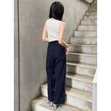 パイピングラインパンツ | MURUA | 詳細画像34 