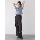 パイピングラインパンツ | MURUA | 詳細画像4 