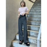 パイピングラインパンツ | MURUA | 詳細画像6 