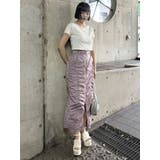 ファスナースリットギャザースカート | MURUA | 詳細画像19 