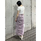 ファスナースリットギャザースカート | MURUA | 詳細画像21 