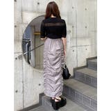 ファスナースリットギャザースカート | MURUA | 詳細画像33 