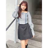 サイドファスナーミニスカート【セットアップ着用可】 | MURUA | 詳細画像13 