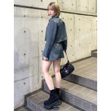 サイドファスナーミニスカート【セットアップ着用可】 | MURUA | 詳細画像25 