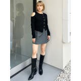 サイドファスナーミニスカート【セットアップ着用可】 | MURUA | 詳細画像26 