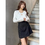 サイドファスナーミニスカート【セットアップ着用可】 | MURUA | 詳細画像28 