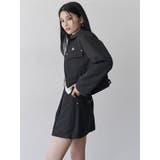 サイドファスナーミニスカート【セットアップ着用可】 | MURUA | 詳細画像4 