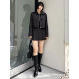 サイドファスナーミニスカート【セットアップ着用可】 | MURUA | 詳細画像43 