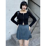 サイドファスナーミニスカート【セットアップ着用可】 | MURUA | 詳細画像8 