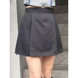 ブラック | サイドファスナーミニスカート【セットアップ着用可】 | MURUA