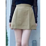 ベージュ | サイドファスナーミニスカート【セットアップ着用可】 | MURUA