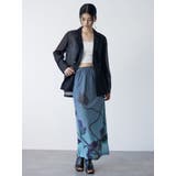 プリントシアーナロースカート | MURUA | 詳細画像7 