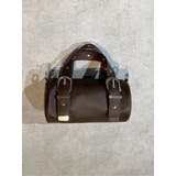 ブラウン | スタッズドラムバッグ | MURUA