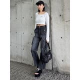 ジップヘムカーゴデニムパンツ | MURUA | 詳細画像13 