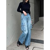 ジップヘムカーゴデニムパンツ | MURUA | 詳細画像17 