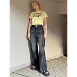 ジップヘムカーゴデニムパンツ | MURUA | 詳細画像28 