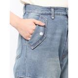 ジップヘムカーゴデニムパンツ | MURUA | 詳細画像34 