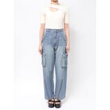 ジップヘムカーゴデニムパンツ | MURUA | 詳細画像40 