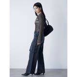 ジップヘムカーゴデニムパンツ | MURUA | 詳細画像5 