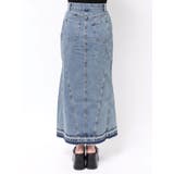 パターンデザインデニムロングスカート | MURUA | 詳細画像25 