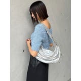 テープヤーンハーフスリーブニット | MURUA | 詳細画像16 