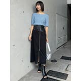 テープヤーンハーフスリーブニット | MURUA | 詳細画像17 