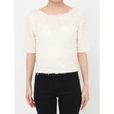 テープヤーンハーフスリーブニット | MURUA | 詳細画像20 