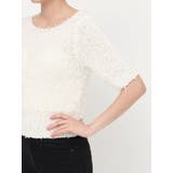 テープヤーンハーフスリーブニット | MURUA | 詳細画像24 