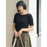 テープヤーンハーフスリーブニット | MURUA | 詳細画像5 